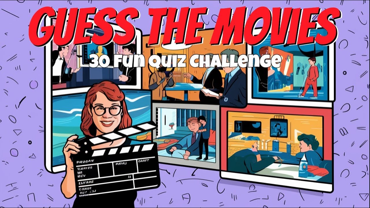 30 Fun Quiz Challenge | Guess the Movie by Emojis! | QuizzlyUp 2025