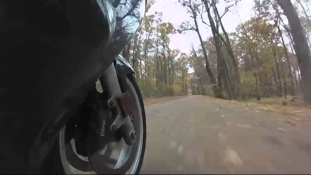 2014 motorcycle ride in the Northern Kettle Moraine State Forest near