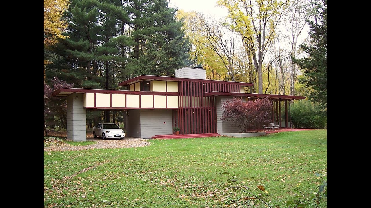 Frank Lloyd Wright's Penfield Usonian House