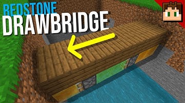 The Working DRAWBRIDGE! [Minecraft Bedrock 1.21] Tutorial