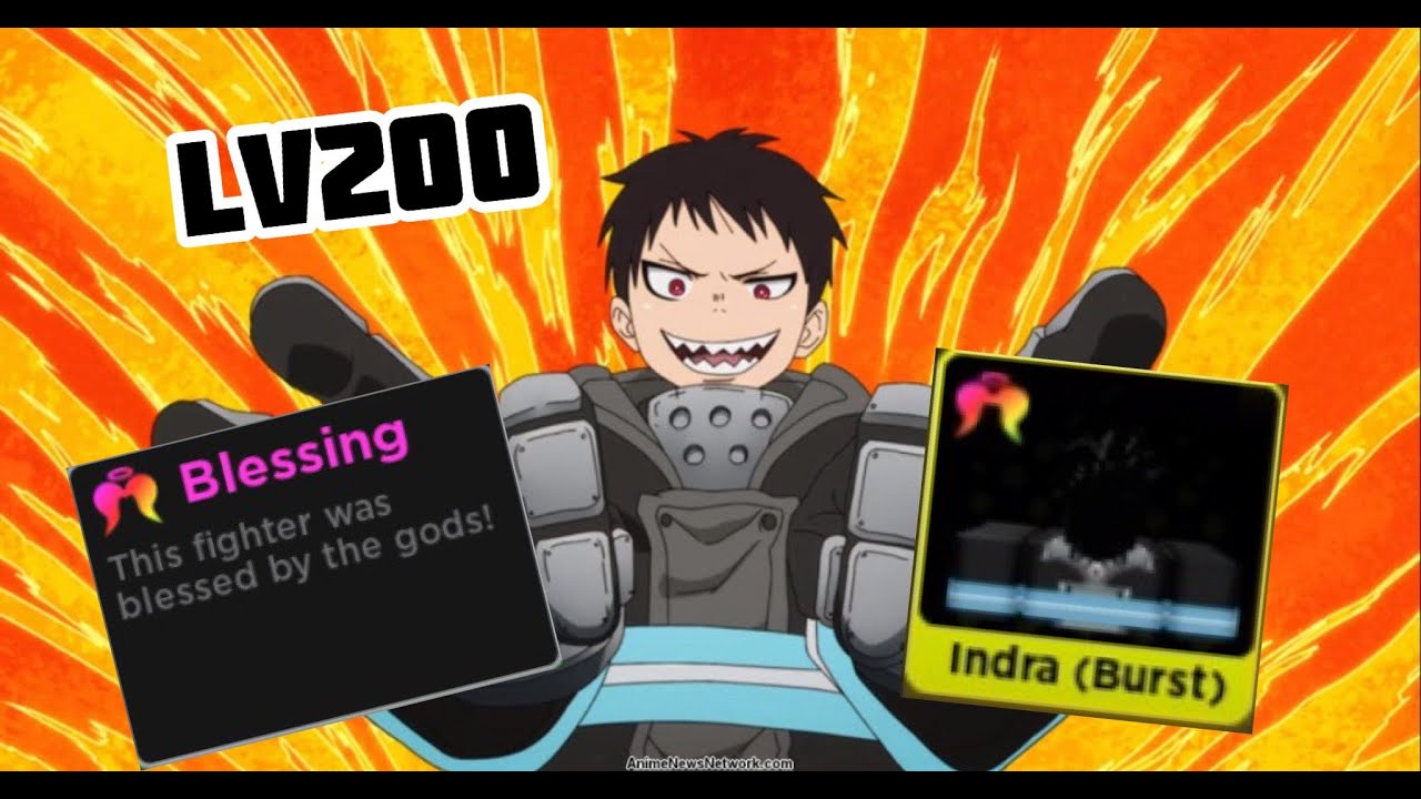 LV200 Indra(Burst) with BLESSING showcase I Anime Fighters I Update 17