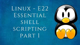 Linux-E22 Shell Scripting in Tamil