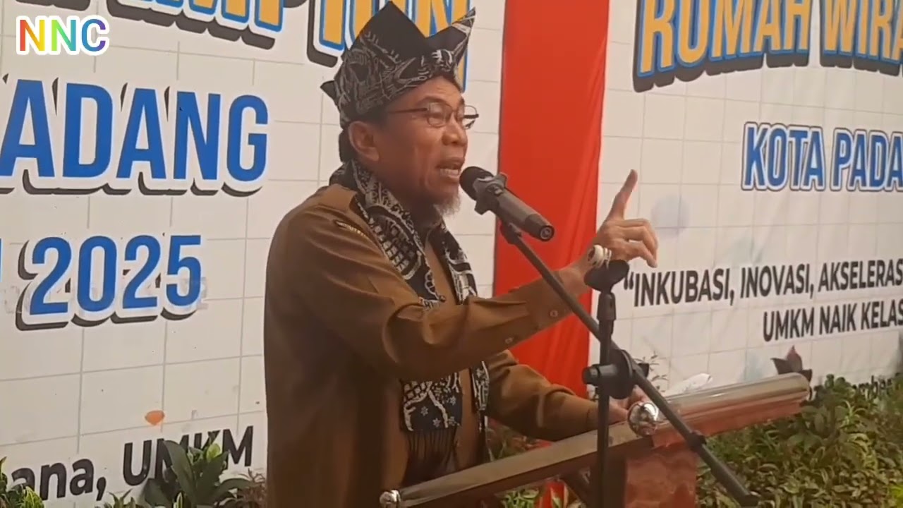 Wawako Lounching UMKM Champion dan Rumah Wirausaha Kota Padang 2025