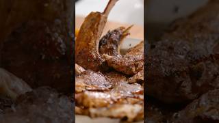 These grilled lamb chops are so worth the pain 👌🔥