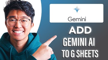 Hoe je Gemini AI toevoegt aan Google Sheets (EENVOUDIGE & gemakkelijke handleiding!)