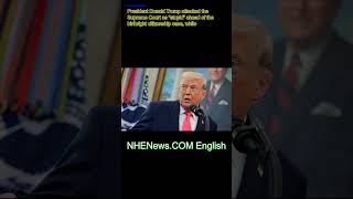 Trump Slams ‘Stupid’ Supreme Court Ahead Of Birthright Citizenship Case