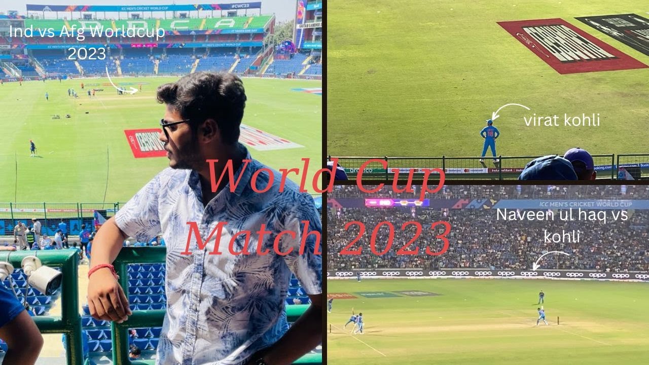 Virat Kohli vs Naveen-ul-Haq Fight | Rohit Sharma destroys Afghanistan | IND vs AFG | WC23 #worldcup