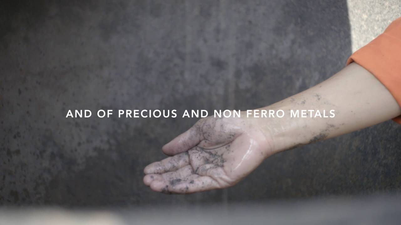 Washing plant for incinerator bottom ash - English