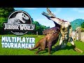 Jurassic World - Who's The Best Dinosaur Creator? - IGP vs Drae - Jurassic World Evolution Gameplay
