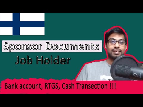 3.2 Sponsorship Documents if your sponsor is a Job Holder | স্পন্সরের জব রিলেটেড ডকুমেন্ট