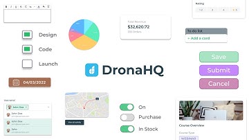 Build Portals, Dashboards and More with DronaHQ in minutes