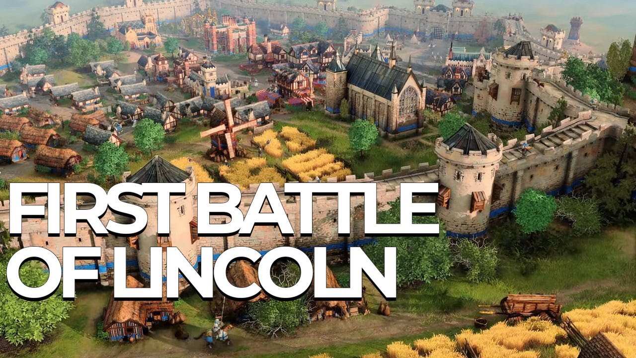 Age Of Empires 4 | The First Battle of Lincoln - Norman Campaign