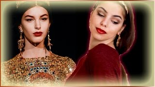 новогодний макияж.Dolce & Gabbana