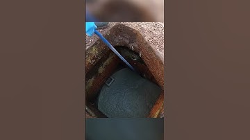 The Drain Unblockers (39) #blockeddrain #drainage #satisfying