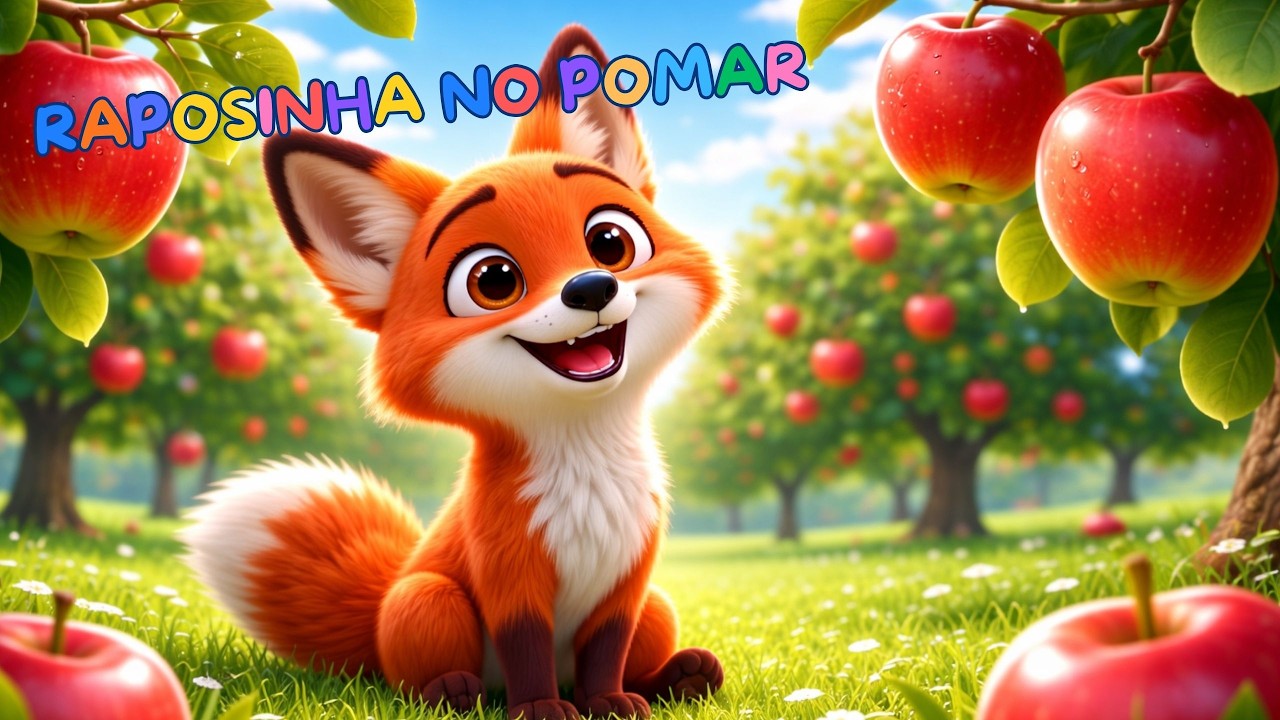 A Raposinha no Pomar 🐊🎵 Música Infantil | Fazendinha Musical | Para Crianças #AmiguinhosdaFazendinha