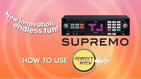 How To Use Perfect Pitch (TJ SUPREMO TKR-306P)
