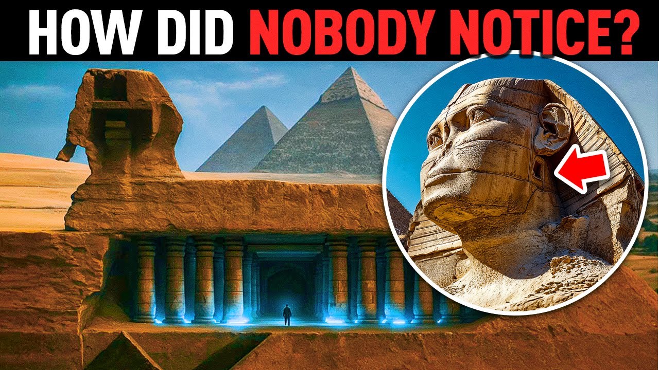 New Lidar Scan Reveals a Hidden Chamber Beneath the Sphinx — This Discovery Rewrites Egypt’s History