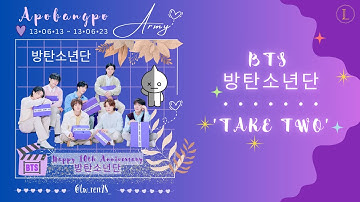 BTS (방탄소년단) - Take Two [Han.Rom.Eng] | Lyrics (가사) With BTS Member & BT21 Characters | #2023BTSFESTA
