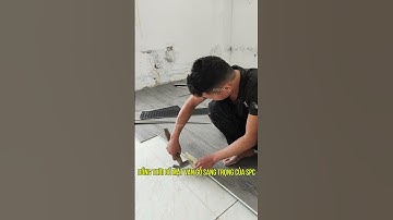 Thi công sàn nhựa hèm khóa SPC không cần tháo gõ nền nhà cũ | Sàn nhựa giả gỗ | Lê Hạ Haroma