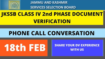 Phone Call Conversation Day 2| JKSSB Class IV DV| #UpdateOlogy