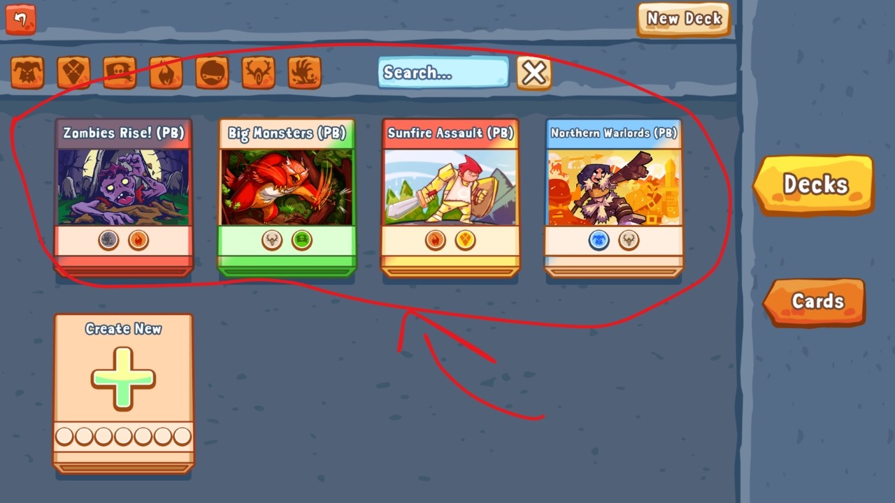 How to Play ALL 4 Starter Decks in Cards and Castles Ultimate - YouTube