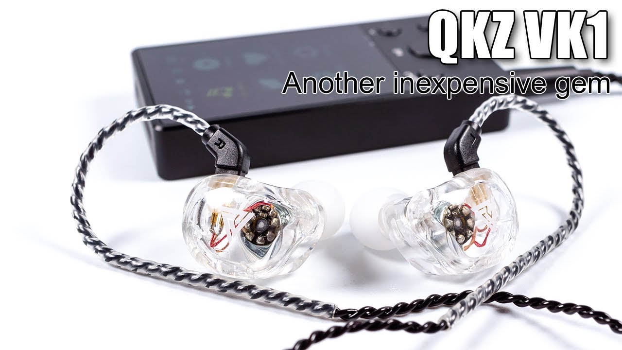 beneficio Objetor Fundir QKZ VK1 good inexpensive IEMs review - YouTube