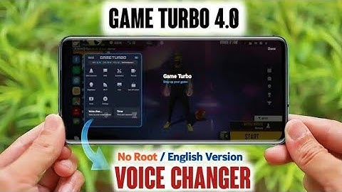 Game Turbo 4.0 🎮 Male to Female Voice Changer || Install Any Device [ MIUI VOICE CHANGER ] No Root