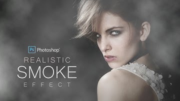 How to Create Realistic Smoke Effect in Photoshop - Dramatic Portrait Scene with Smoke