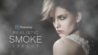 How to Create Realistic Smoke Effect in Photoshop - Dramatic Portrait Scene with Smoke screenshot 5