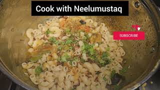 Special Chicken Macaroni Bombay Biryani For Breakfast Recipe With Neelumustaq