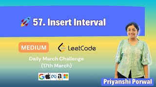 57. Insert Interval | Greedy | LeetCode daily challenge | C++ | Hindi