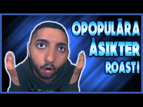 Opopulära åsikter - ROAST! (Svenska influencers, Youtubers, Pranks)