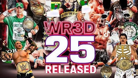 wr3d 2k25 farewell edition Released New U.l New moves updated roster @LEADMOD #wwe #150mb #wwefan 