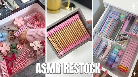 Satisfying Restocking/Organizing/Cleaning TikToks ASMR🌼 | Restocking Organizer Asmr🔥