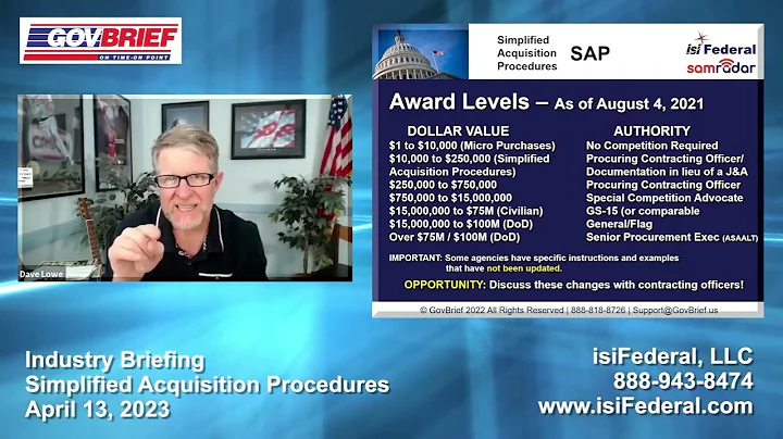 Simplified Acquisition Briefing Intro