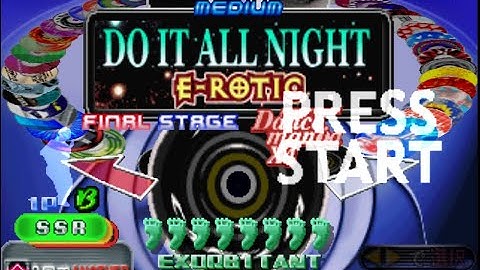 DO IT ALL NIGHT / Single / SSR - Dance Dance Revolution 3rd MIX, Playstation
