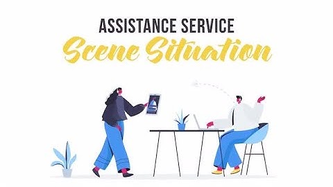 Assistance Service - Scene Situation After Effects Templates