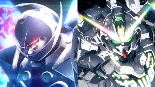 Moonlight Butterfly Calibarn Comparison Gundam Witch From Mercury Ep24 ガンダム水星の魔女 月光蝶 キャリバーン 比較