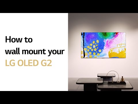 LG OLED : How to wall mount your LG OLED G2 l LG