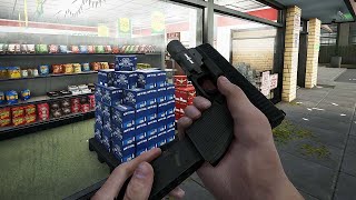 Convenience Store Robbery - Pistol Only Challenge - Ready or Not Immersive Gameplay