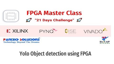 FPGA Master Class -DAY 21- YOLO Object Detection using FPGA