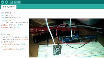 Arduino for beginners.  Part 12: Digital pins, Buttons