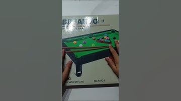 unboxing Billiards tournament set 🎱🎱 || Playing Time || Best sports Game || Unboxing Game Set