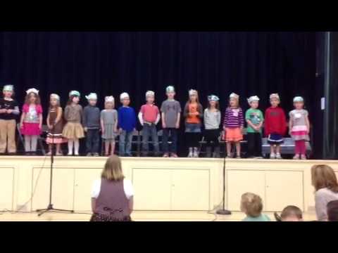 "Hope for the Flowers " performed by the kindergarten class at the Pennfield School