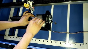 DSP CO2 laser install rotary axis