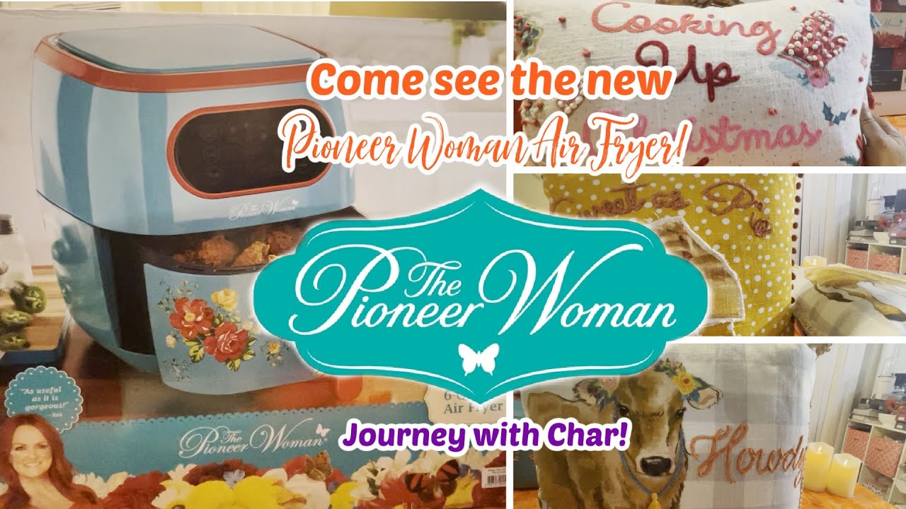 NEW PIONEER WOMAN 6.3QT. AIR FRYER REVIEW! FIRST TIME USING An AIR