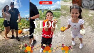 Fall Vlog | Sunday Family Day, Pumpkin Patch And Mini Golfing 
