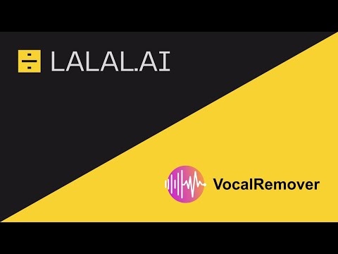 LALAL.AI vs VocalRemover (vocal & instrumental track AI separation)