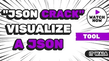 Hoe u JSON-gegevens eenvoudig kunt visualiseren in VS Code met behulp van de extensie "JSON Crack...
