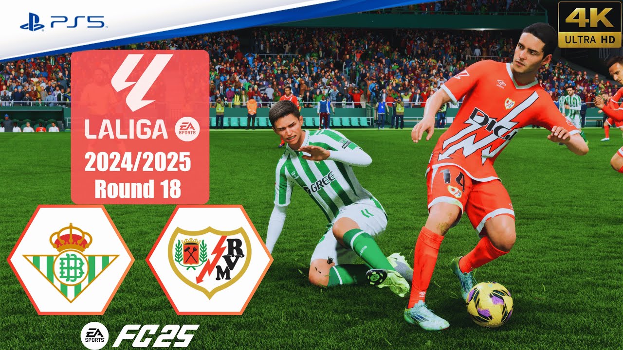 FC 25 - Real Betis vs. Rayo Vallecano | La Liga 24/25 | Full Match ...
